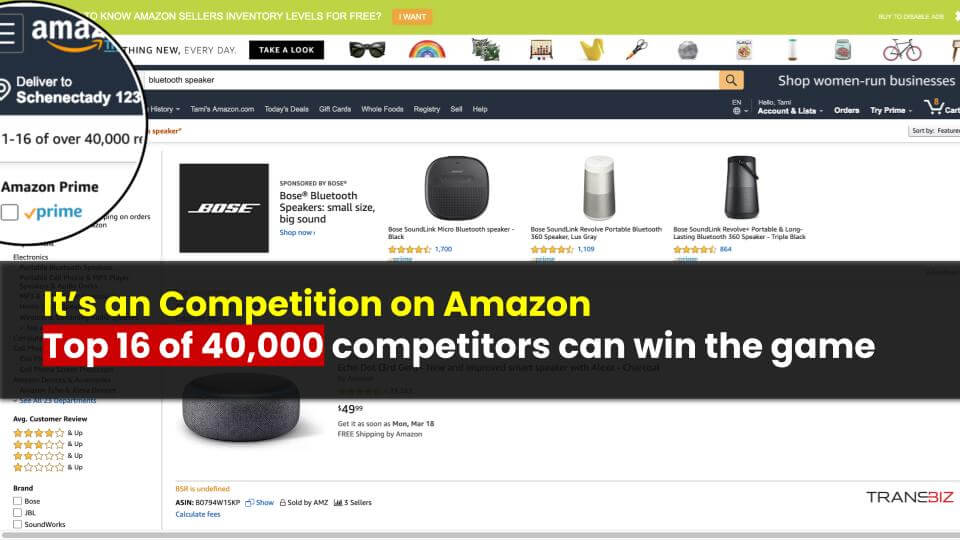 Amazon卖家所卖产品耳机